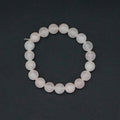 Pulsera cuarzo rosa 10mm