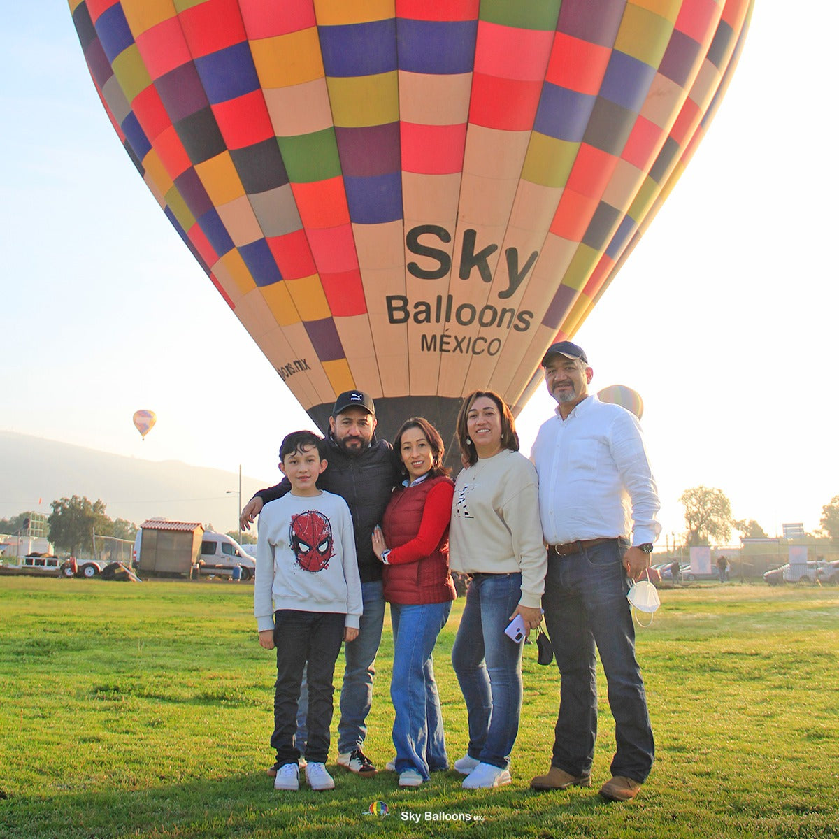 Vuelo en Globo Tradicional niños de 4-12 años