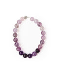 Collar amatista de 21 cuentas