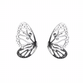 aretes fragmento monarca plata