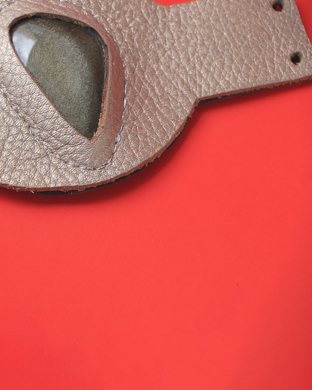 Brazaletes cabujón obsidiana