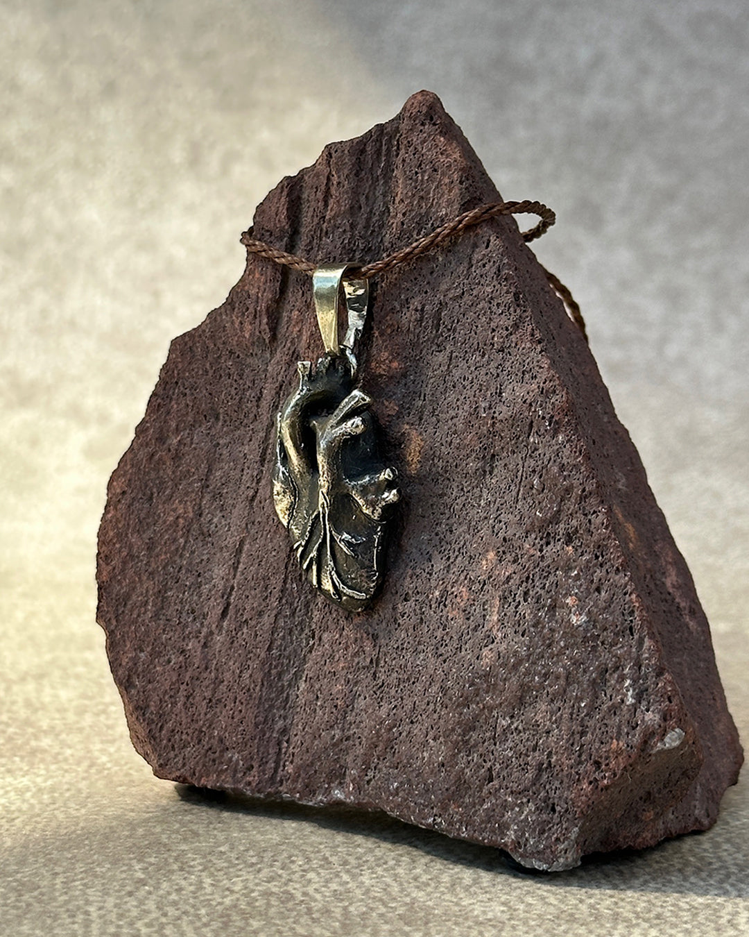 dije corazón mediano