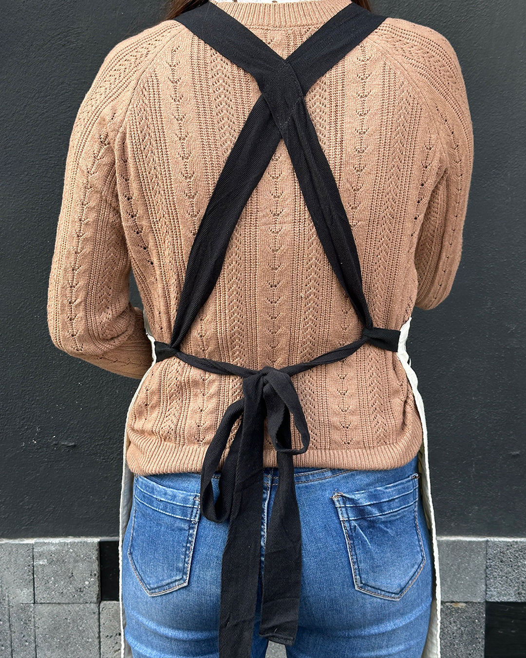 Mandil mediano cafetera