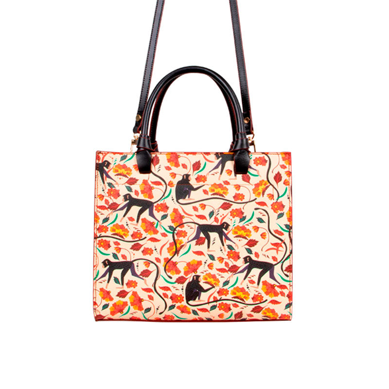 mini tote mono araña