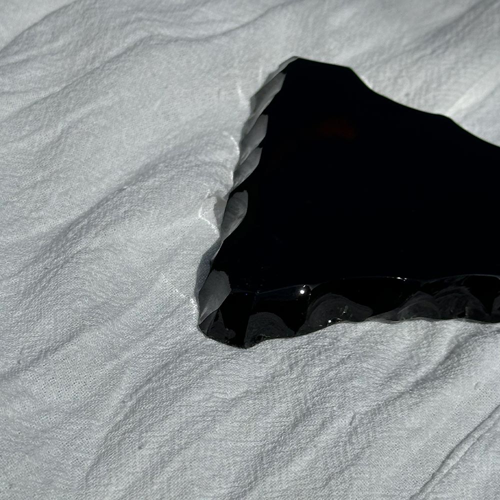 Charola placa de obsidiana 4