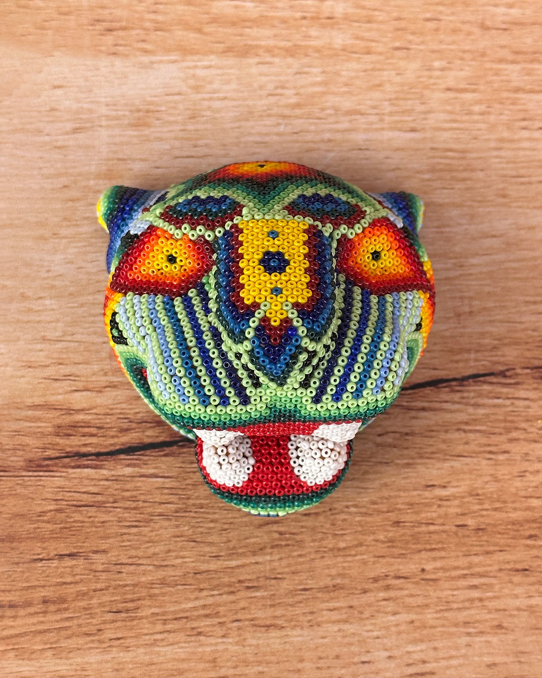 Cabeza jaguar multicolor A