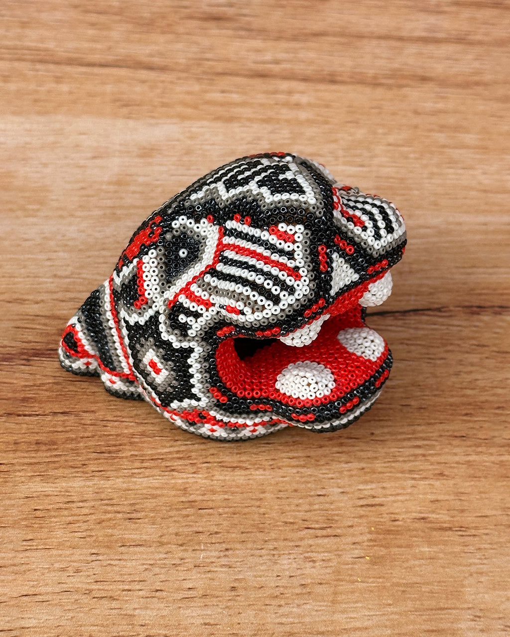 Cabeza jaguar multicolor B