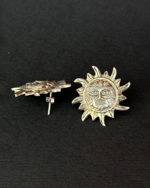 aretes sol con grecas