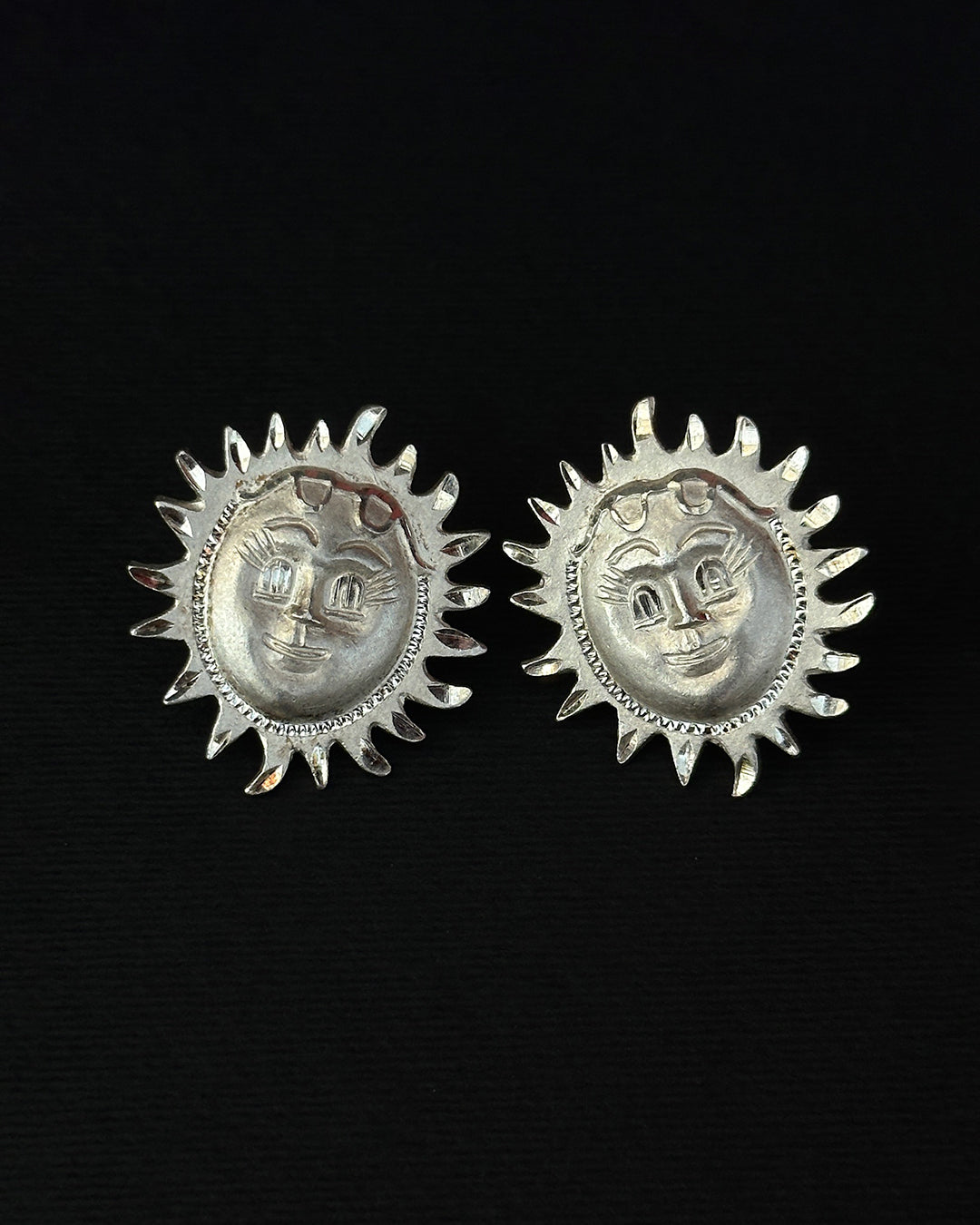 aretes sol con lentes