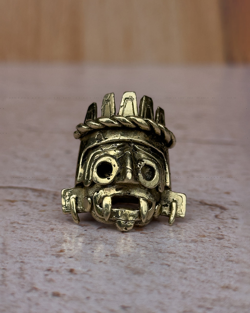 Anillo tlaloc mexica