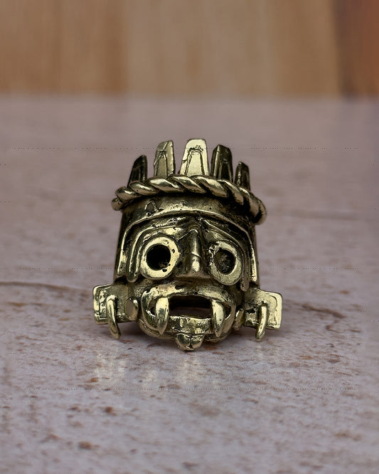 Anillo tlaloc mexica