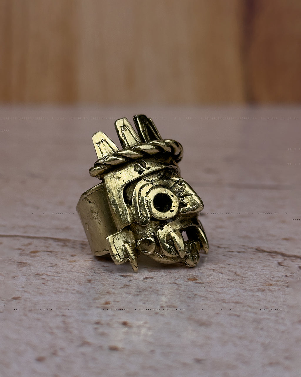 Anillo tlaloc mexica