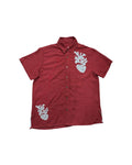 camisa 2 fridas ladrillo