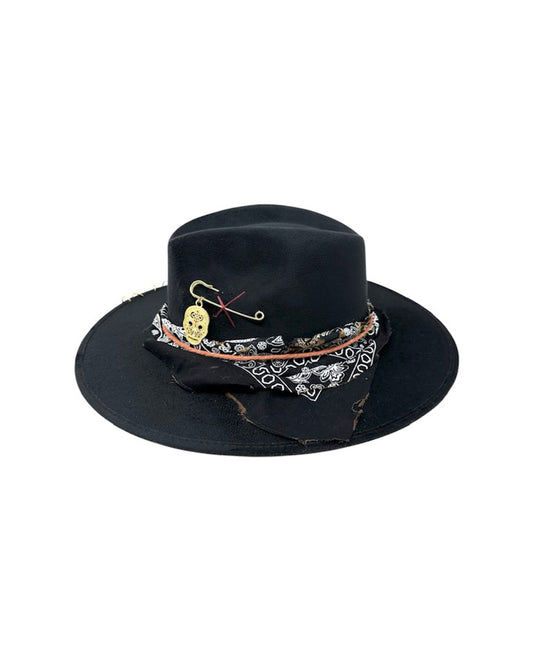 sombrero calavera de azúcar