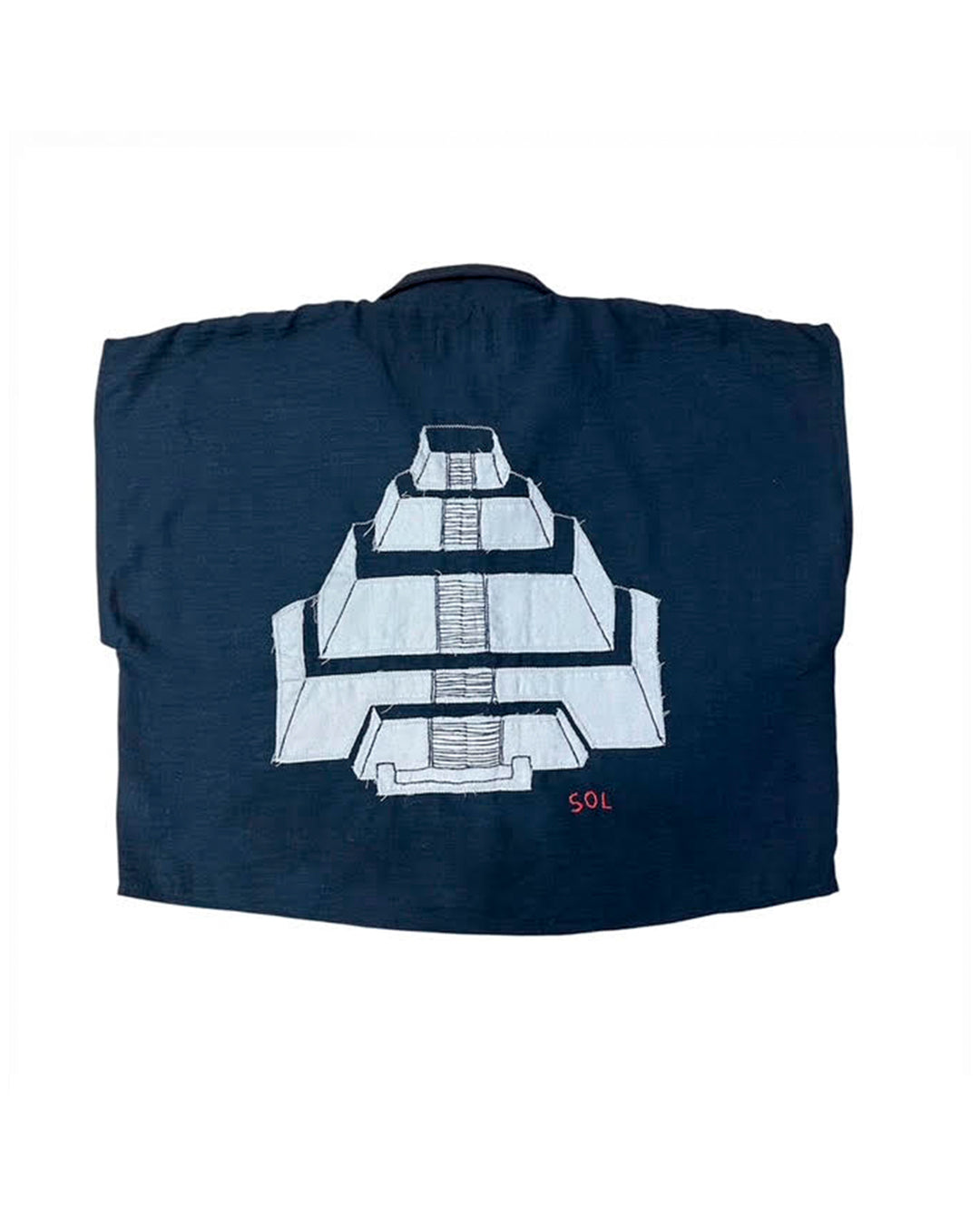 blusa teotihuacan, negra