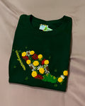 Playera republica mexicana, verde bosque