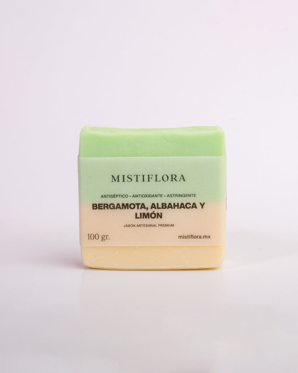 Jabón de Bergamota, albahaca y limón