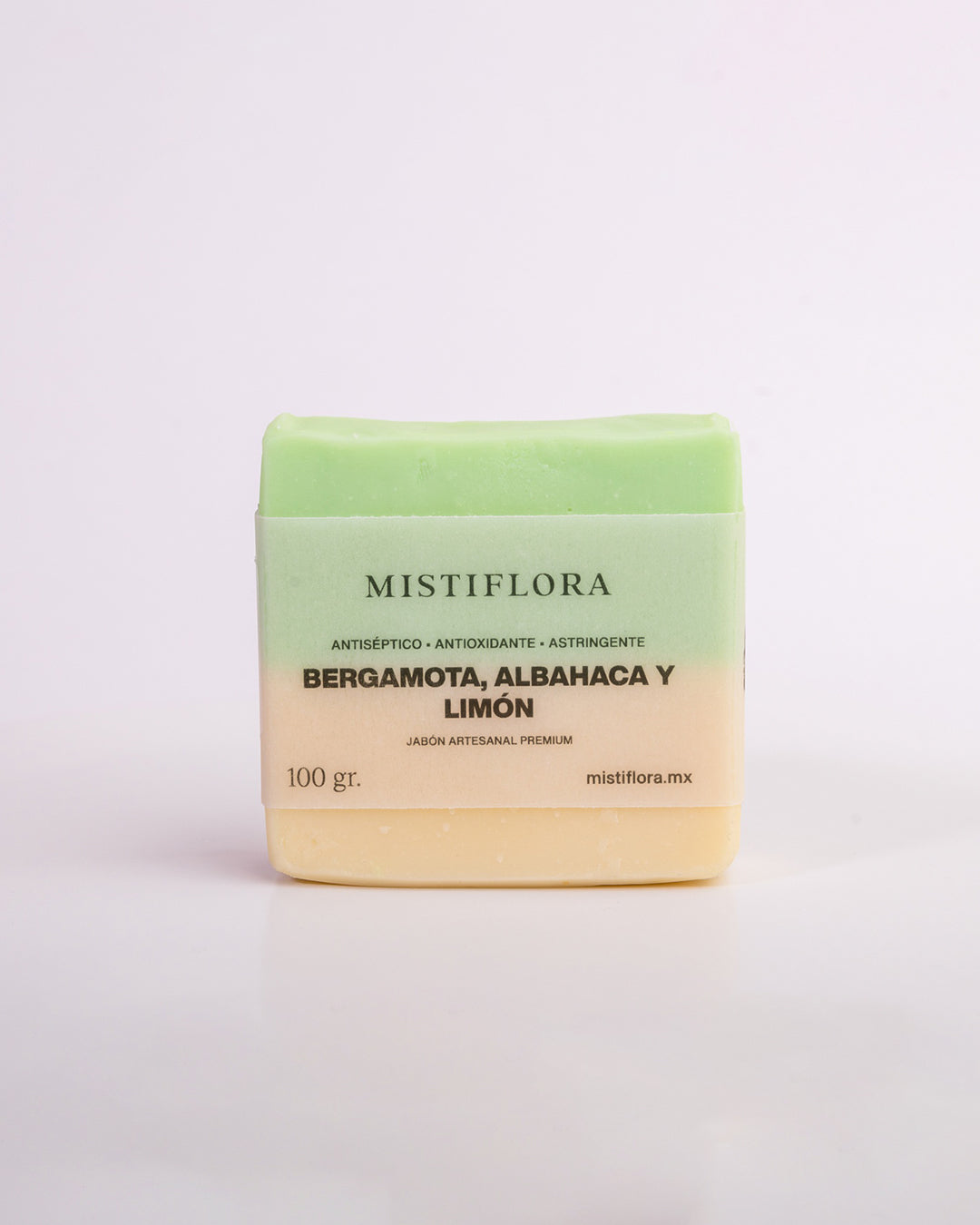 Jabón de Bergamota, albahaca y limón