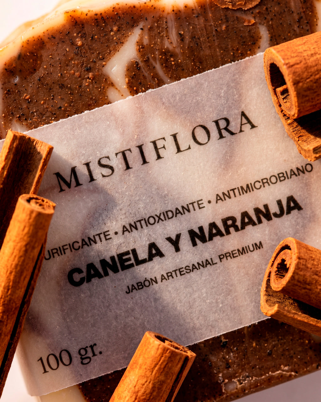 Jabón de Canela y naranja