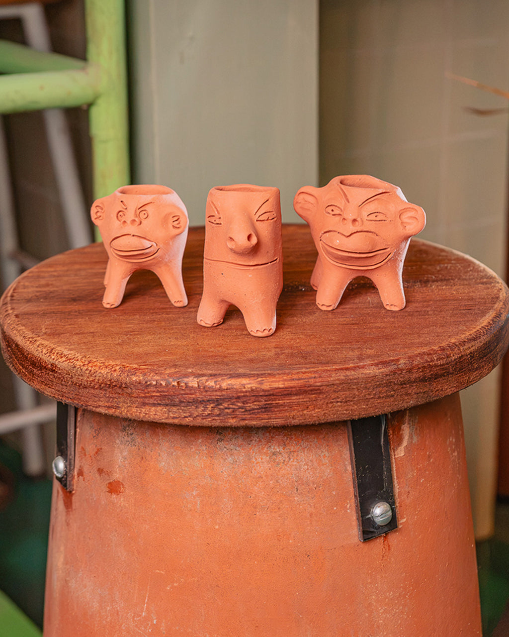 Maceta: mini barro