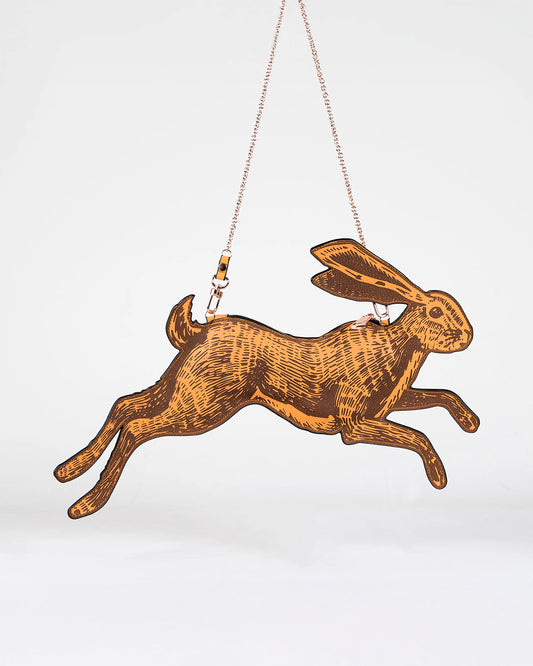 bolso liebre amarilla