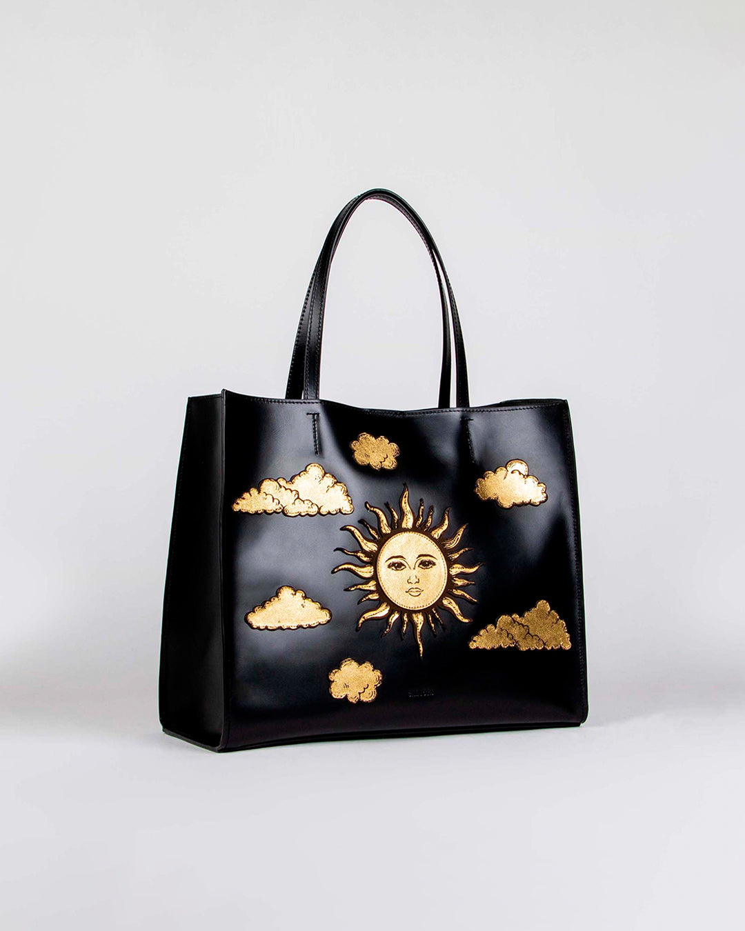 Tote XL, "El sol", Negro