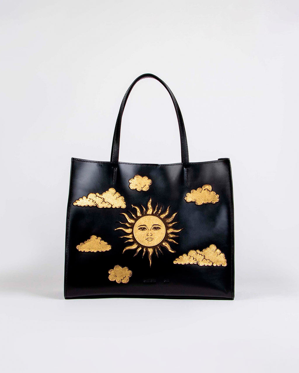 Tote XL, "El sol", Negro