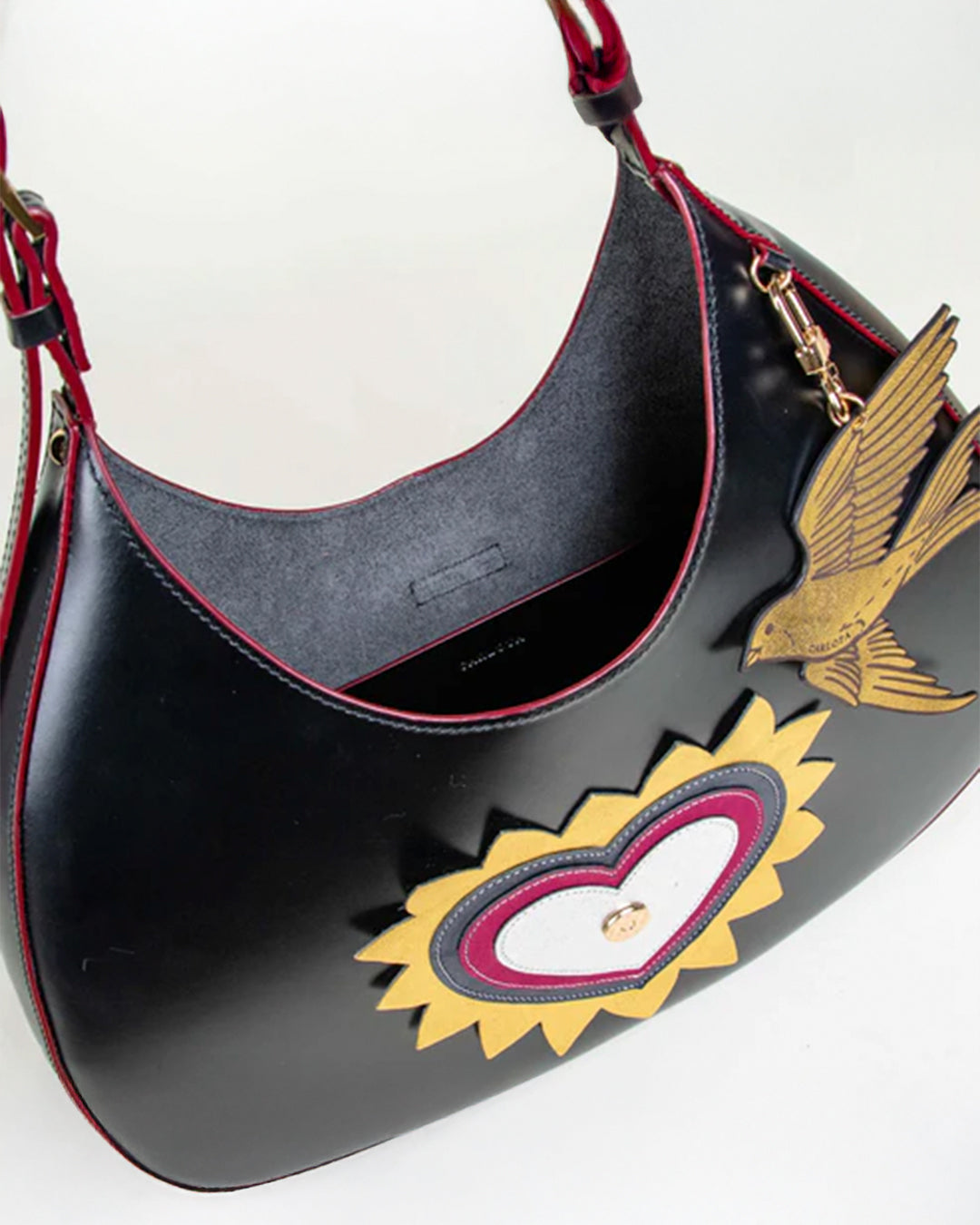 hobo "El corazón" negro