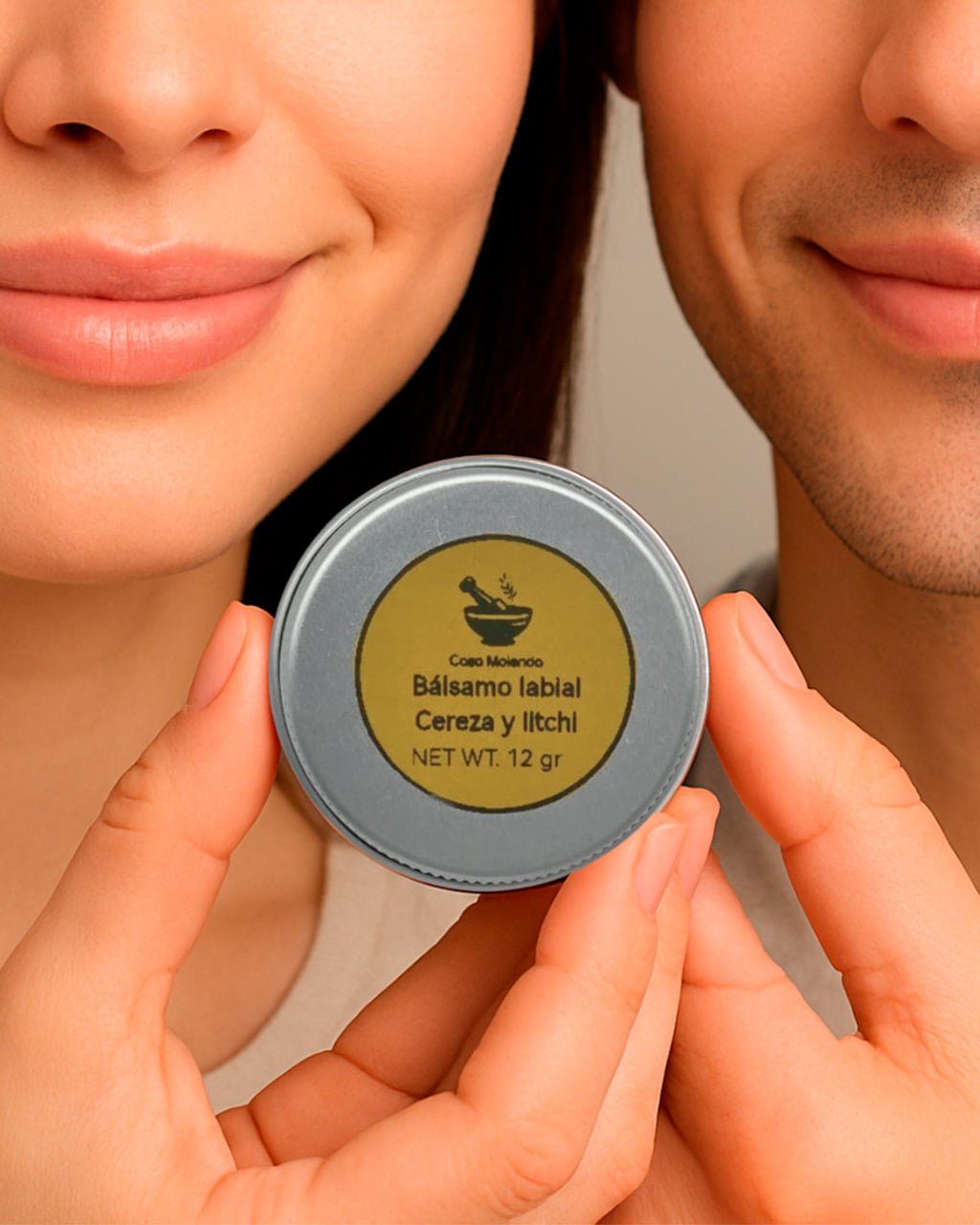 Bálsamo labial de cereza y litchi