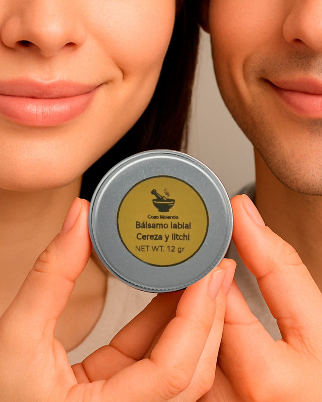 Bálsamo labial de cereza y litchi