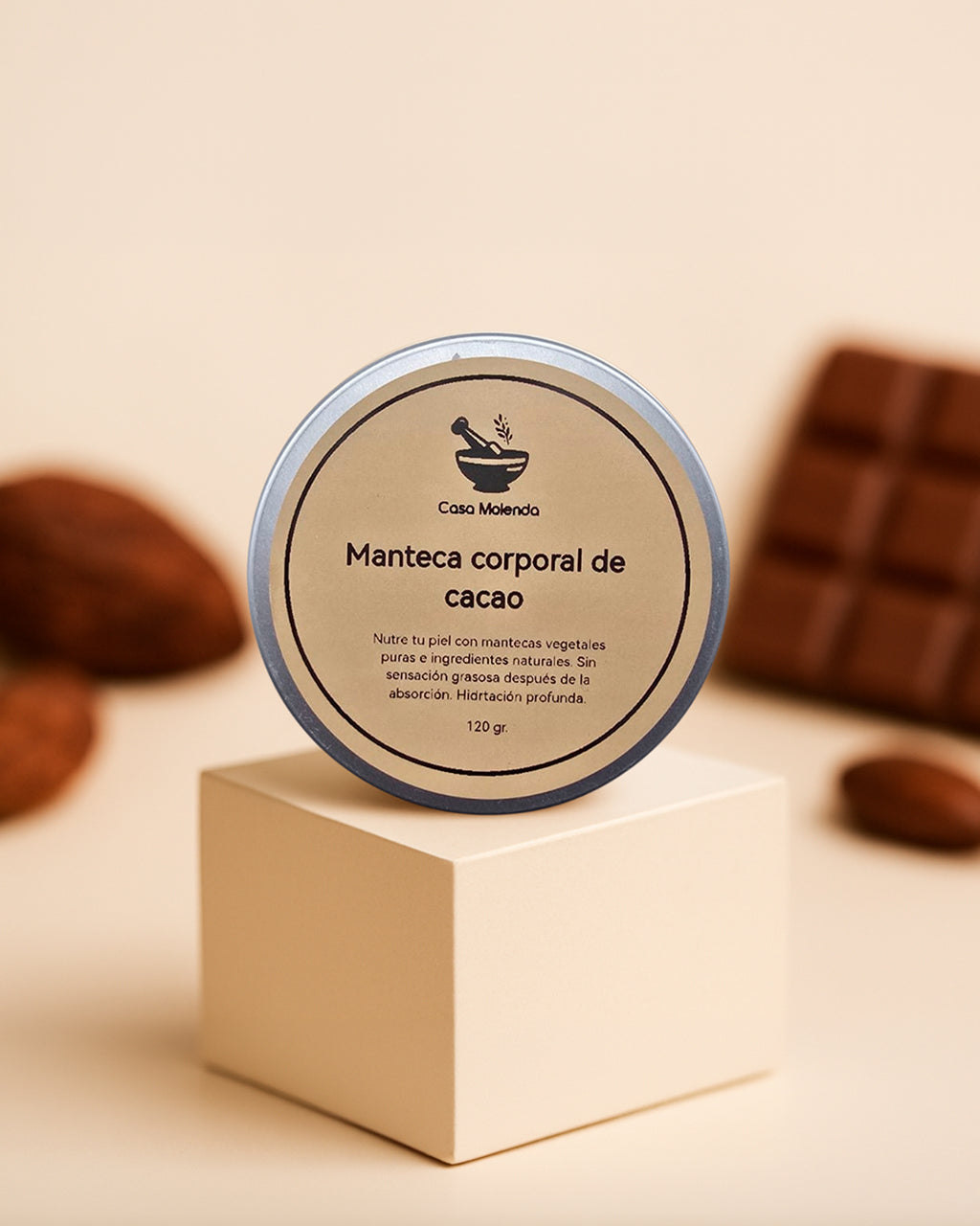 Manteca corporal de cacao