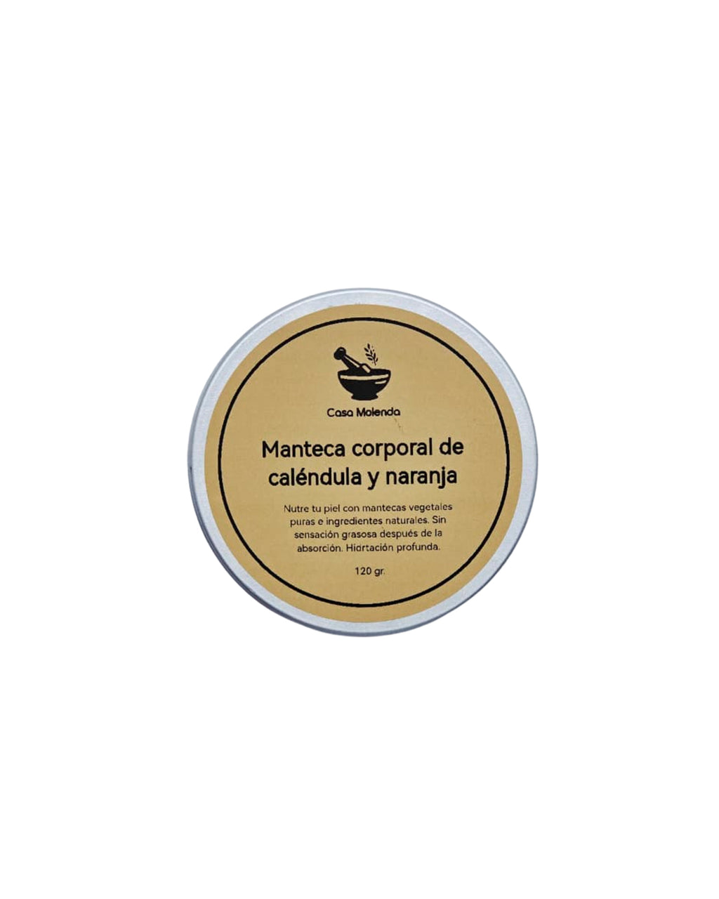 Manteca corporal caléndula y naranja