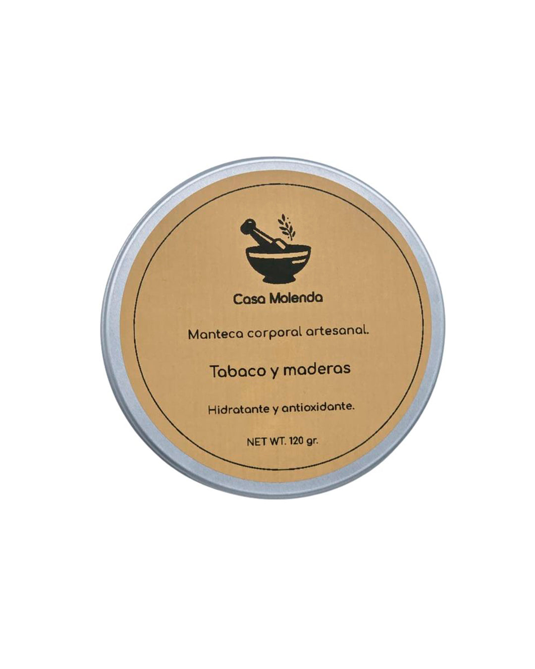 manteca corporal: tabaco y maderas