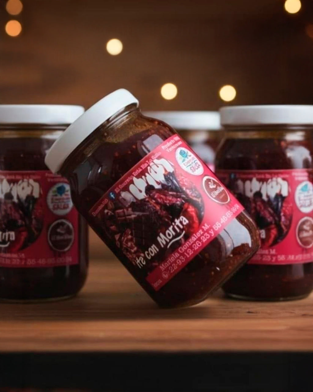 Salsa de chocolate y chile morita