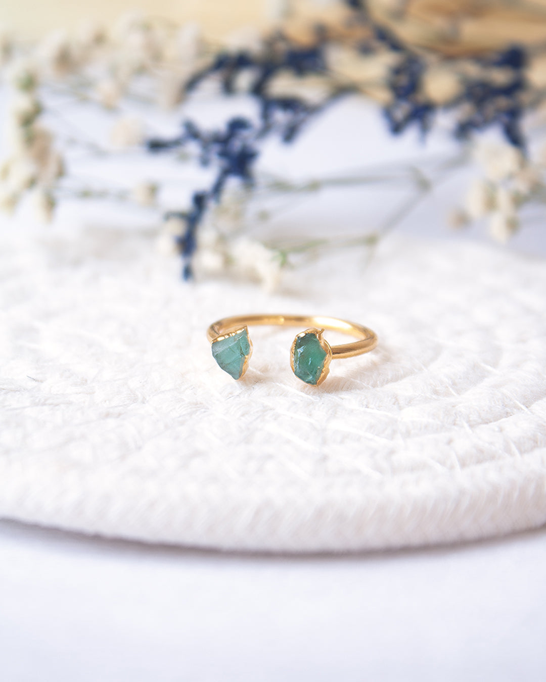 anillo roco dorado