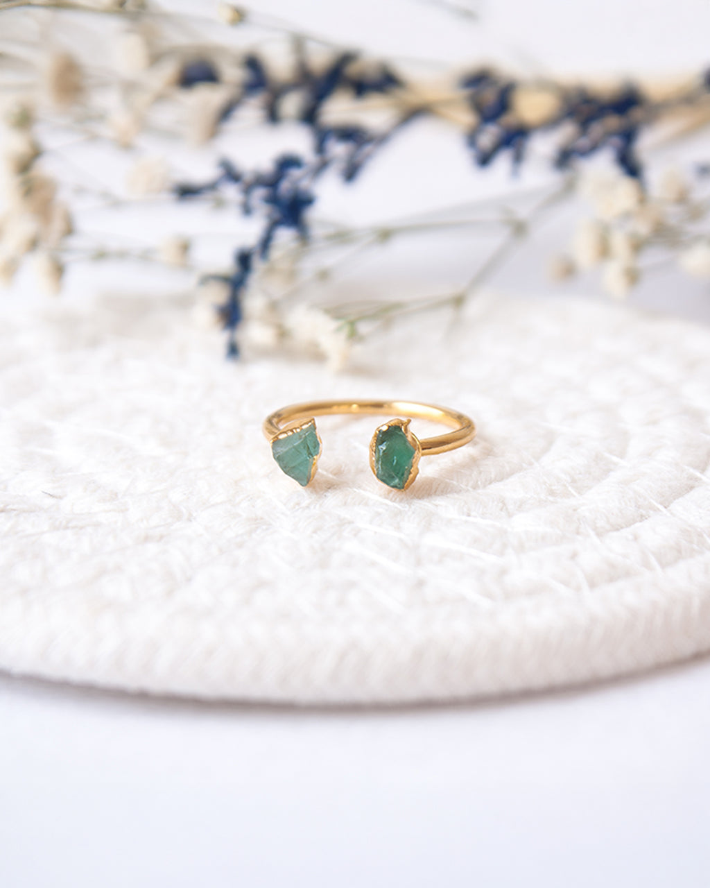 anillo roco dorado