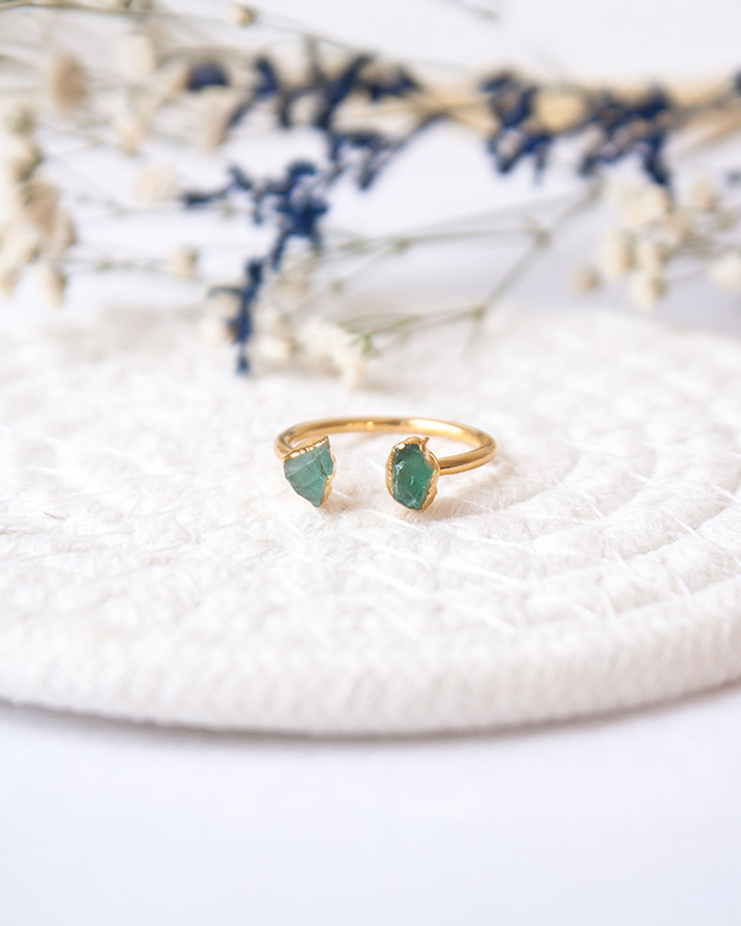 anillo roco dorado