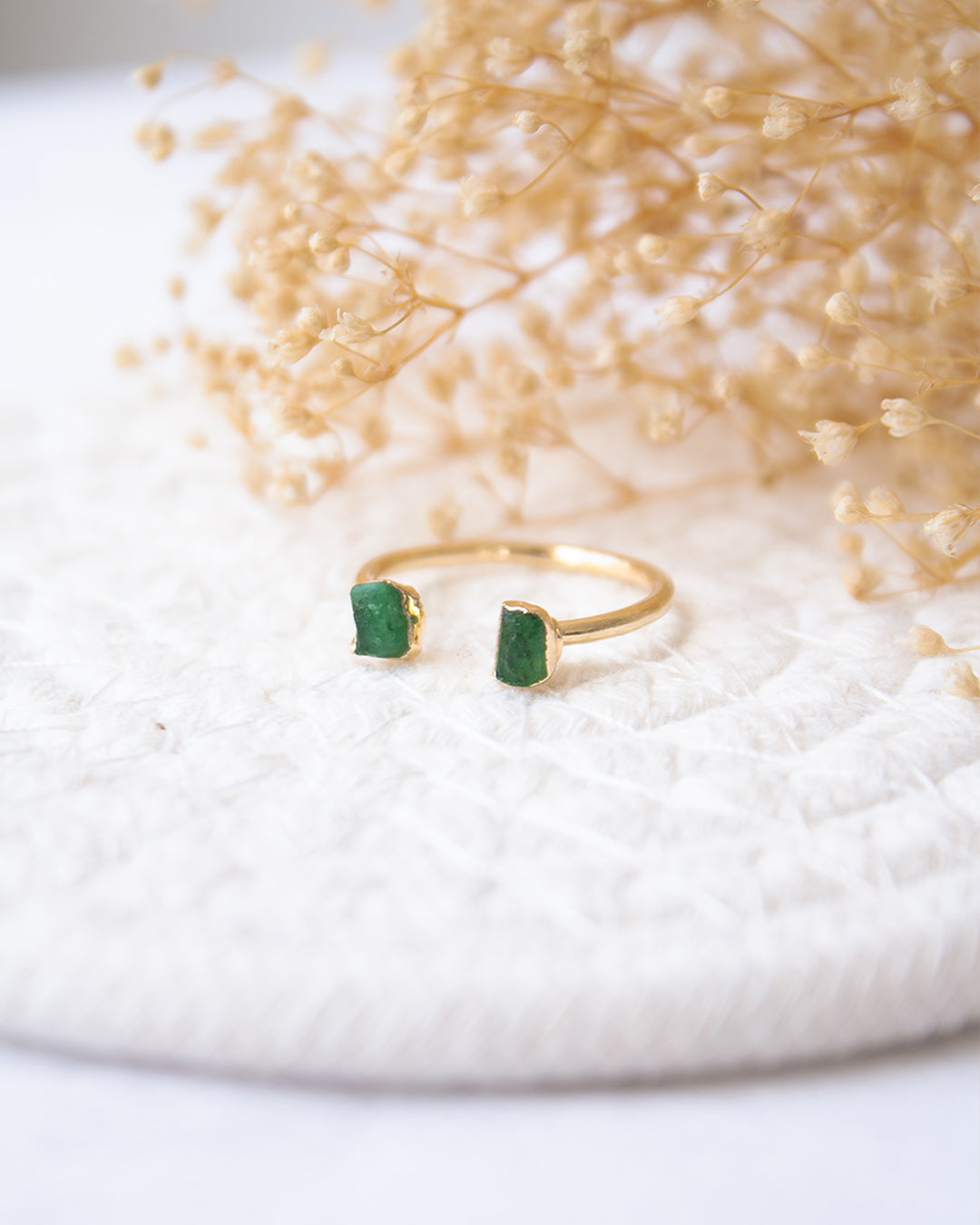 anillo roco dorado