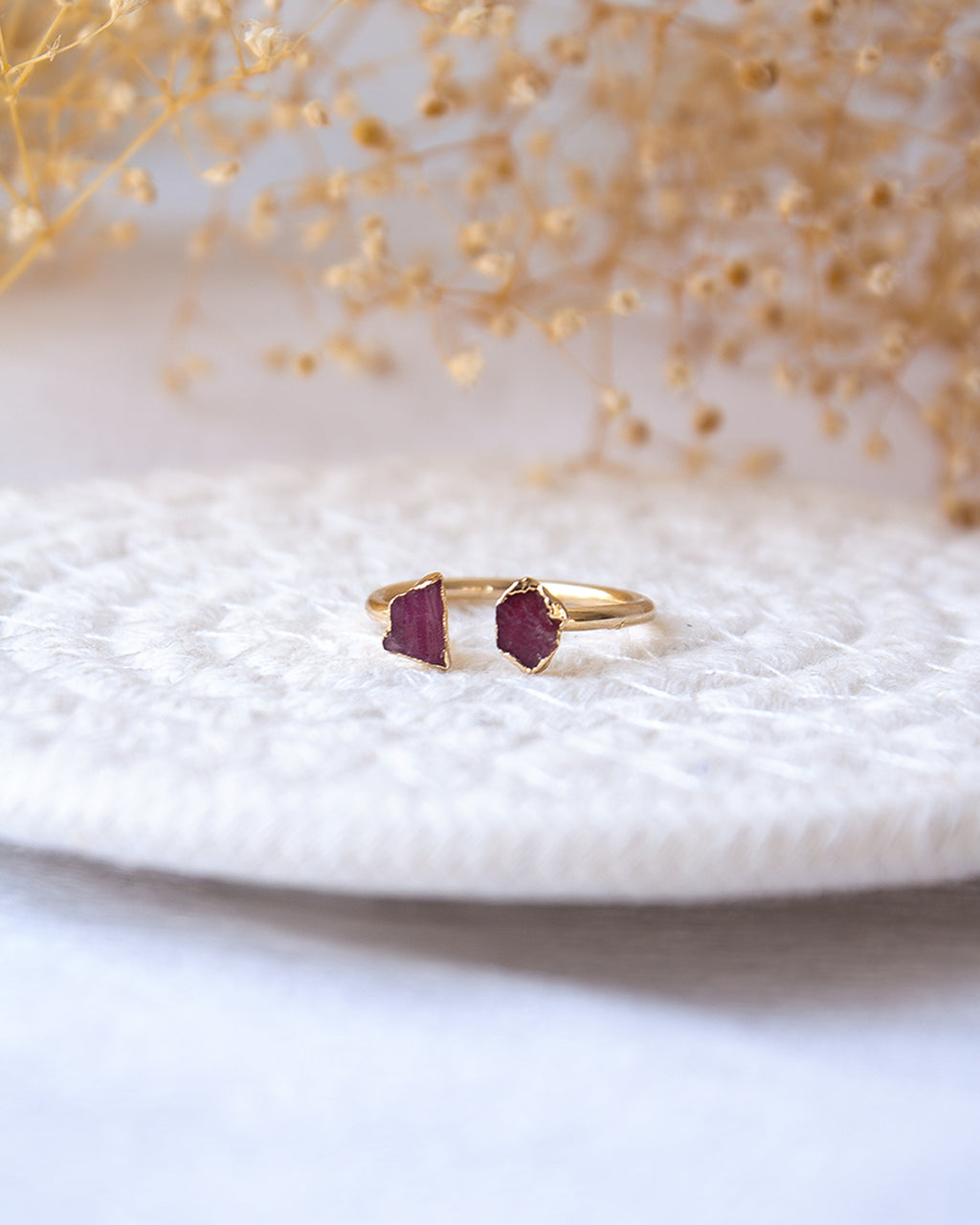 anillo roco dorado