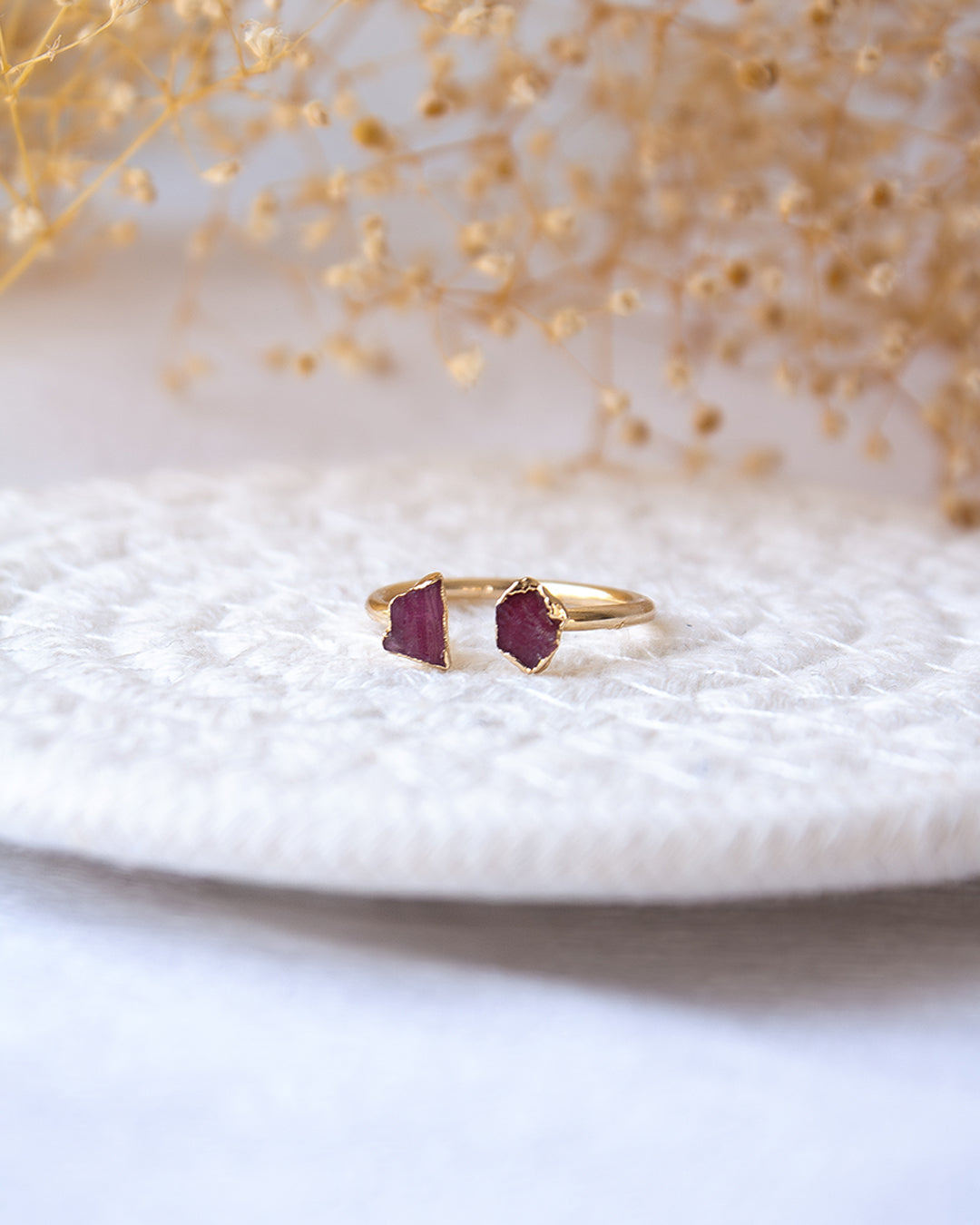 anillo roco dorado