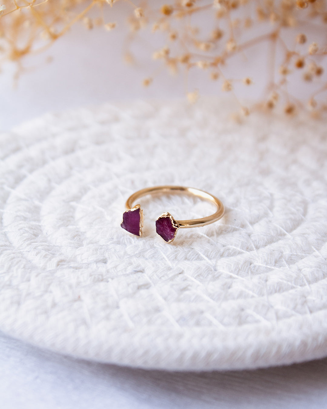 anillo roco dorado