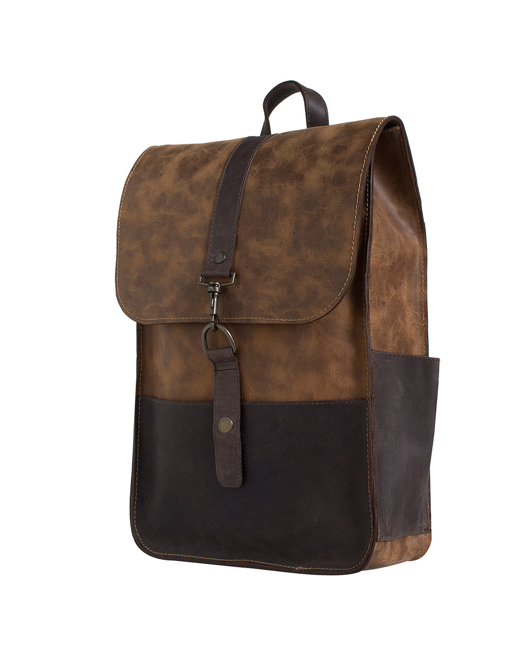 Mochila Avila, miel/cafe.