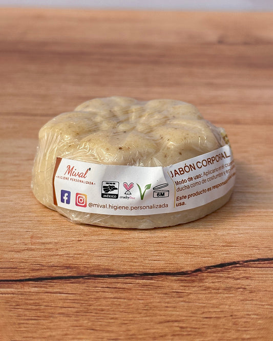 Jabón corporal beige