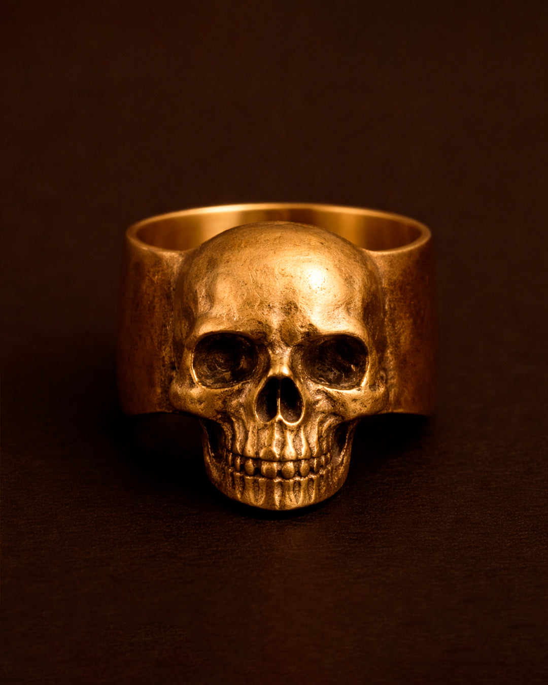 calavera  anillo.