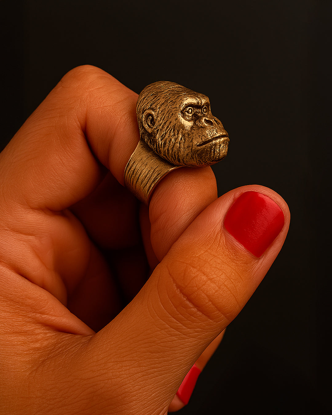 gorila  anillo.