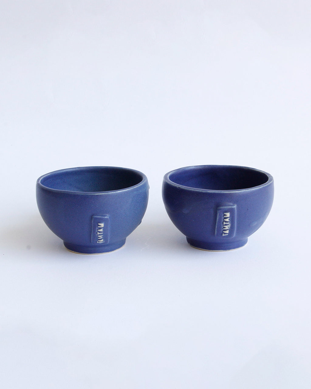 taza campana chica, azul cobalto