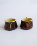 taza campana chica, caramelo