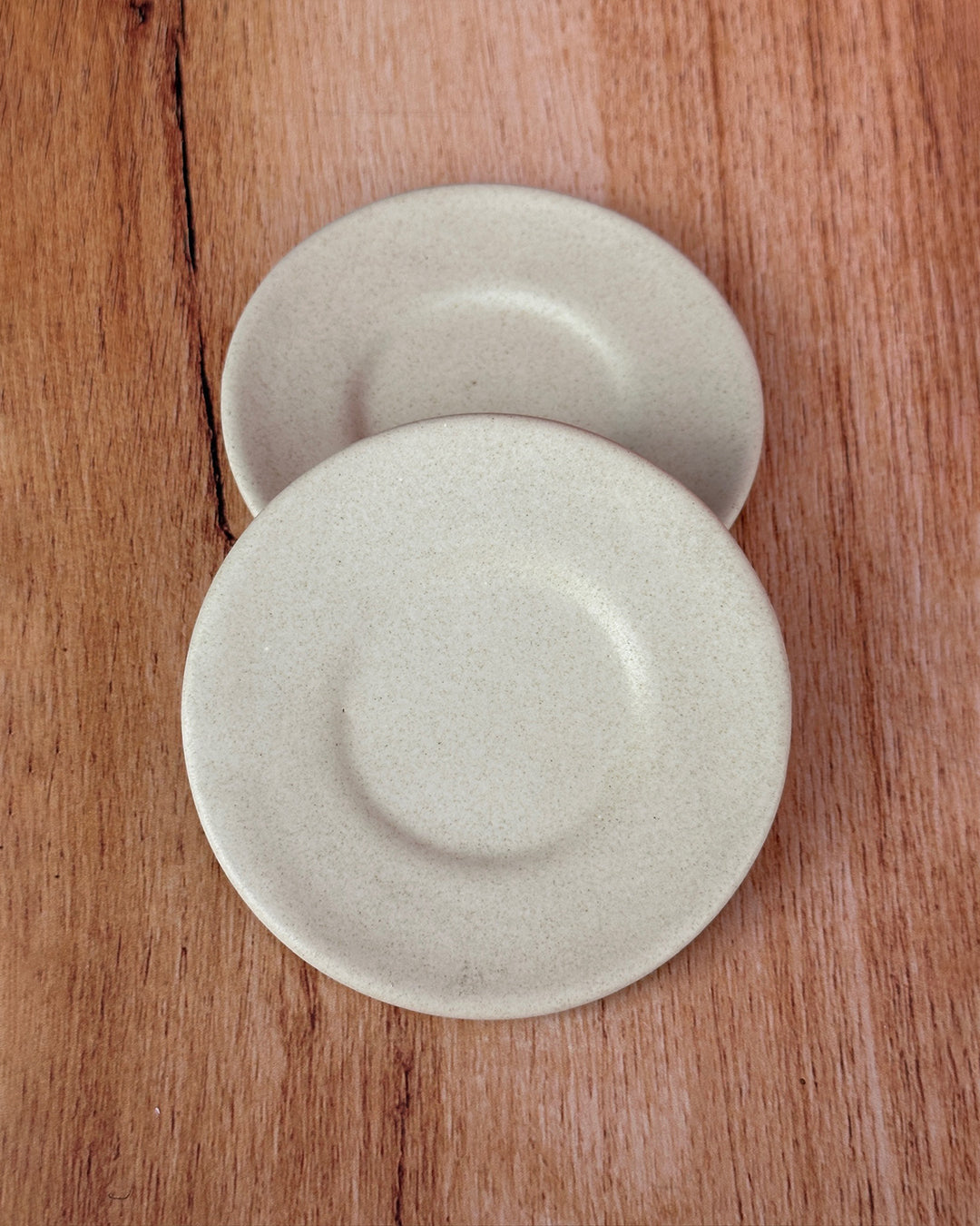 plato espressos para taza blanca