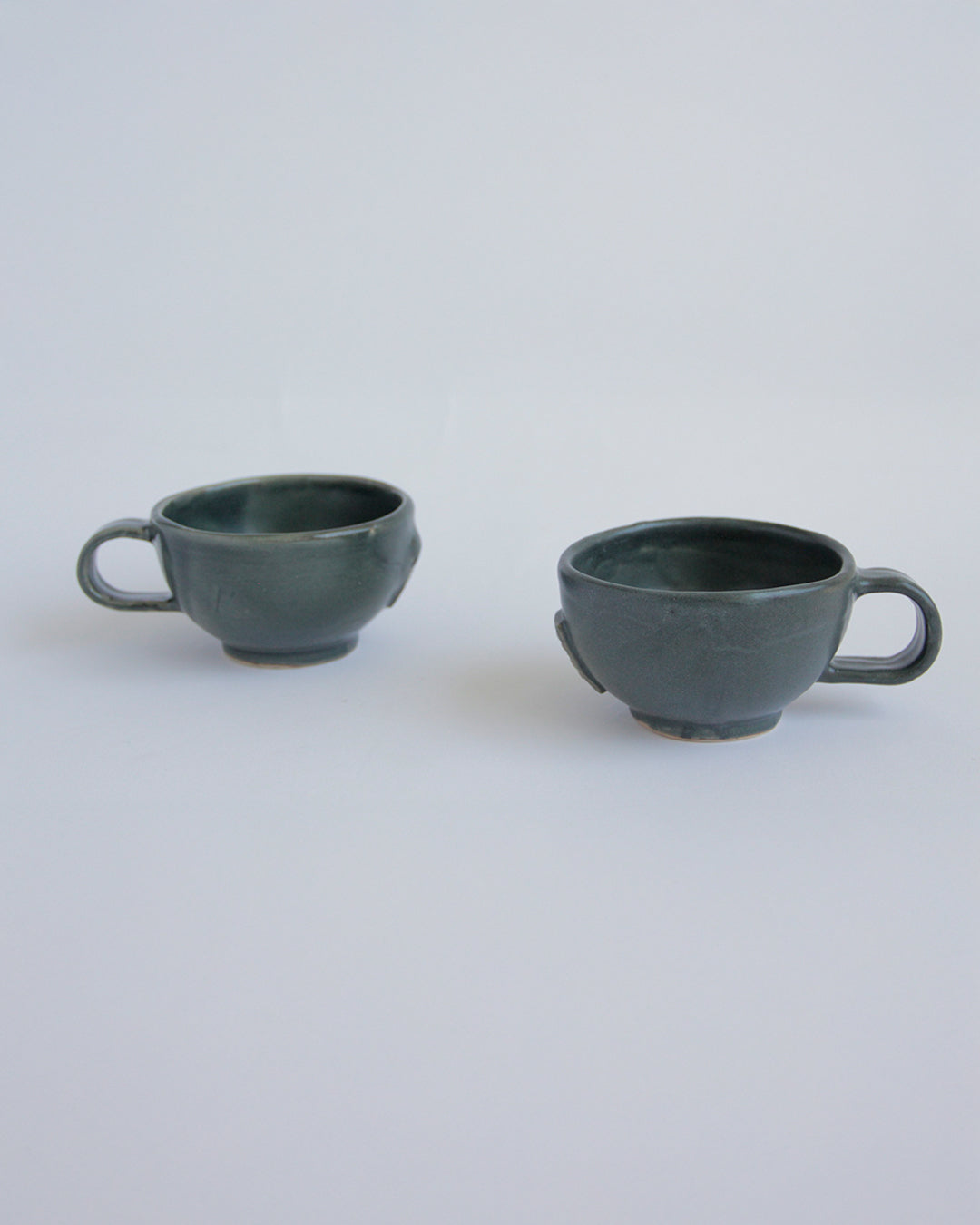 taza campana chica, verde grafito