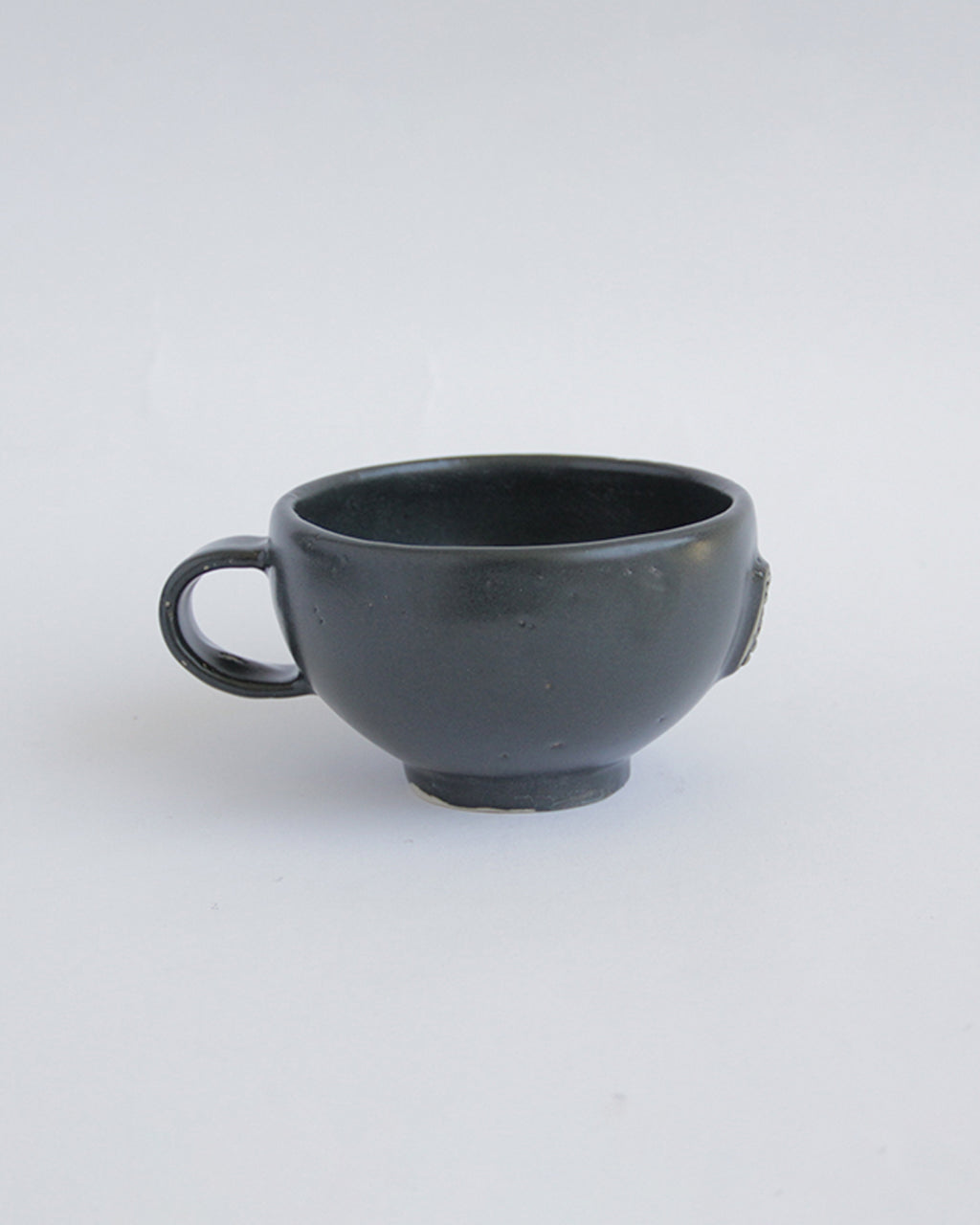 taza campana grande, negro